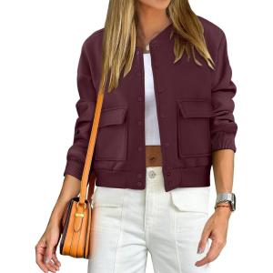 imageANRABESS Women Cropped Bomber Jacket 2025 Fashion Casual Trendy Varsity Y2k Jackets Fall OutfitsWine Red