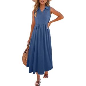 imageANRABESS Womens Casual Dress Summer Sleeveless V Neck Sundress Aline Flowy Beach Maxi Dresses Travel 2025 Vacation OutfitsBlue
