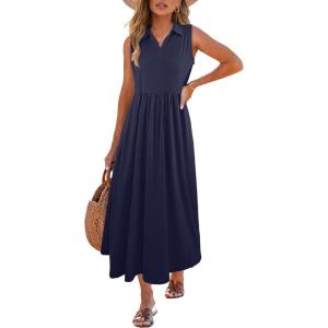 imageANRABESS Womens Casual Dress Summer Sleeveless V Neck Sundress Aline Flowy Beach Maxi Dresses Travel 2025 Vacation OutfitsNavy Blue