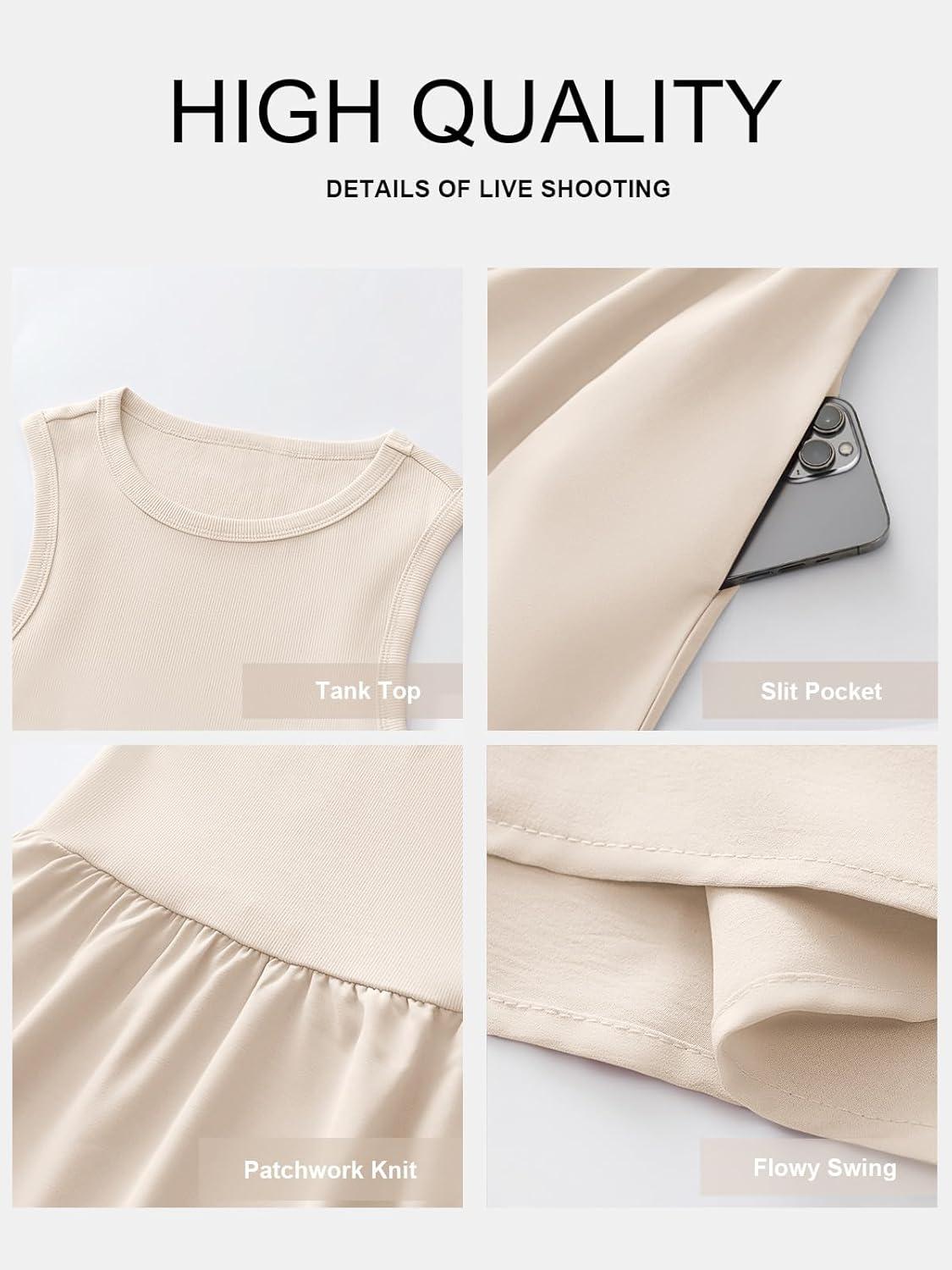 imageANRABESS Womens 2025 Summer Casual Maxi Dress A line Tiered Flowy Short Sleeve Crewneck T Shirt Beach Travel Long DressesApricot