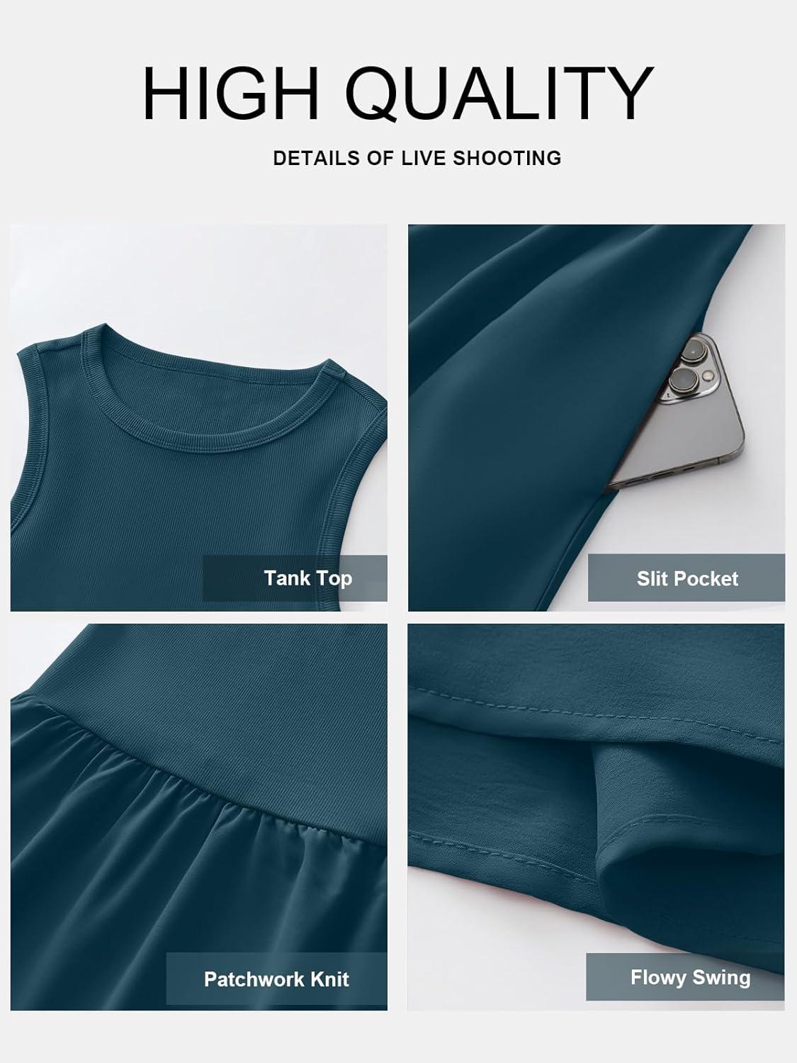 imageANRABESS Womens 2025 Summer Casual Maxi Dress A line Tiered Flowy Short Sleeve Crewneck T Shirt Beach Travel Long DressesCyan