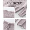 imageANRABESS Lounge Sets for Women Fuzzy Fleece Pajama Sets 2 Piece Outfits Cozy Sweater Matching Set 2025 Fall Winter LoungewearSilver Grey