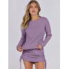 imageANRABESS Women Long Sleeve Skirt Sets 2025 Fall Sweater Lounge Sets 2 Piece Beach Vacation OutfitsPurple