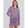 imageANRABESS Women Long Sleeve Skirt Sets 2025 Fall Sweater Lounge Sets 2 Piece Beach Vacation OutfitsPurple
