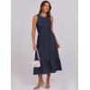 imageANRABESS Women Midi Dresses 2025 Summer Casual Sleeveless Sundress High Neck Tank Top Racerback Flowy Beach Dress  PocketsNavy Blue