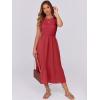 imageANRABESS Women Midi Dresses 2025 Summer Casual Sleeveless Sundress High Neck Tank Top Racerback Flowy Beach Dress  PocketsRed