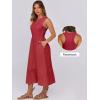 imageANRABESS Women Midi Dresses 2025 Summer Casual Sleeveless Sundress High Neck Tank Top Racerback Flowy Beach Dress  PocketsRed