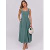 imageANRABESS Women Summer Casual Dress Sleeveless Smocked Back Tank Midi Dresses 2025 Beach Vacation Sundress with PocketsGrass