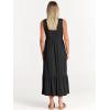 imageANRABESS Women Summer Casual Sleeveless Crewneck Sundress Aline Flowy Tiered Maxi Long Beach Dress Vacation OutfitsBlack