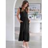 imageANRABESS Women Summer Casual Sleeveless Crewneck Sundress Aline Flowy Tiered Maxi Long Beach Dress Vacation OutfitsBlack