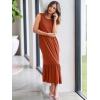 imageANRABESS Women Summer Casual Sleeveless Crewneck Sundress Aline Flowy Tiered Maxi Long Beach Dress Vacation OutfitsBrick Red