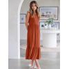imageANRABESS Women Summer Casual Sleeveless Crewneck Sundress Aline Flowy Tiered Maxi Long Beach Dress Vacation OutfitsBrick Red