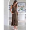 imageANRABESS Women Summer Casual Sleeveless Crewneck Sundress Aline Flowy Tiered Maxi Long Beach Dress Vacation OutfitsCoffee