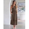 imageANRABESS Women Summer Casual Sleeveless Crewneck Sundress Aline Flowy Tiered Maxi Long Beach Dress Vacation OutfitsCoffee