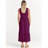 imageANRABESS Women Summer Casual Sleeveless Crewneck Sundress Aline Flowy Tiered Maxi Long Beach Dress Vacation OutfitsDark Purple