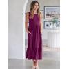 imageANRABESS Women Summer Casual Sleeveless Crewneck Sundress Aline Flowy Tiered Maxi Long Beach Dress Vacation OutfitsDark Purple