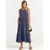 imageANRABESS Women Summer Casual Sleeveless Crewneck Sundress Aline Flowy Tiered Maxi Long Beach Dress Vacation OutfitsDeep Blue