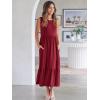 imageANRABESS Women Summer Casual Sleeveless Crewneck Sundress Aline Flowy Tiered Maxi Long Beach Dress Vacation OutfitsDeep Red