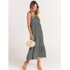 imageANRABESS Women Summer Casual Sleeveless Crewneck Sundress Aline Flowy Tiered Maxi Long Beach Dress Vacation OutfitsGray