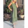 imageANRABESS Women Summer Casual Sleeveless Crewneck Sundress Aline Flowy Tiered Maxi Long Beach Dress Vacation OutfitsGreen