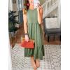 imageANRABESS Women Summer Casual Sleeveless Crewneck Sundress Aline Flowy Tiered Maxi Long Beach Dress Vacation OutfitsGreen