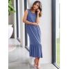 imageANRABESS Women Summer Casual Sleeveless Crewneck Sundress Aline Flowy Tiered Maxi Long Beach Dress Vacation OutfitsGrey Blue