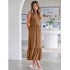 imageANRABESS Women Summer Casual Sleeveless Crewneck Sundress Aline Flowy Tiered Maxi Long Beach Dress Vacation OutfitsKhaki