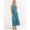 imageANRABESS Women Summer Casual Sleeveless Crewneck Sundress Aline Flowy Tiered Maxi Long Beach Dress Vacation OutfitsLake Blue