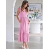 imageANRABESS Women Summer Casual Sleeveless Crewneck Sundress Aline Flowy Tiered Maxi Long Beach Dress Vacation OutfitsLight Pink