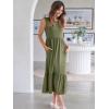 imageANRABESS Women Summer Casual Sleeveless Crewneck Sundress Aline Flowy Tiered Maxi Long Beach Dress Vacation OutfitsOlive