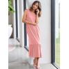 imageANRABESS Women Summer Casual Sleeveless Crewneck Sundress Aline Flowy Tiered Maxi Long Beach Dress Vacation OutfitsPink