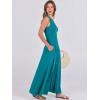 imageANRABESS Women Summer Casual Sleeveless Maxi Sundress Button Fit ampamp Flare ALine Flowy Long Dresses 2025 Beach OutfitsLake