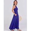 imageANRABESS Women Summer Casual Sleeveless Maxi Sundress Button Fit ampamp Flare ALine Flowy Long Dresses 2025 Beach OutfitsRoyal Blue