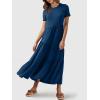 imageANRABESS Women Summer Maxi Dress Short Sleeve Swing Casual Asymmetric Tiered Vacation Long Beach Sundress OutfitsBlue