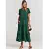 imageANRABESS Women Summer Maxi Dress Short Sleeve Swing Casual Asymmetric Tiered Vacation Long Beach Sundress OutfitsDeep Green
