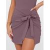 imageANRABESS Women Summer Sleeveless Bodycon Tie Waist Romper Skort Mini Tennis Athletic Dress Built Shorts Casual Vacation DressNutmeg