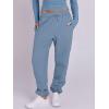 imageANRABESS Womens 2 Piece Sweatsuits Long Sleeve Tight Shirt Tops Joggers Fleece Sweatpants Sets 2025 Fall Sweat Lounge OutfitsGray Blue