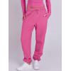 imageANRABESS Womens 2 Piece Sweatsuits Long Sleeve Tight Shirt Tops Joggers Fleece Sweatpants Sets 2025 Fall Sweat Lounge OutfitsHot Pink