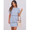 imageANRABESS Womens Dresses 2025 Summer Casual Short Sleeve Crew Neck Elastic Waist Mini T Shirt Dress with PocketsLight Blue