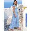 imageANRABESS Womens Summer Casual Maxi Dress V Neck Ruffle Sleeve Long Dresses Fashion Flowy Tiered Boho Beach Vacation SundressBlue Floral