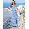 imageANRABESS Womens Summer Casual Maxi Dress V Neck Ruffle Sleeve Long Dresses Fashion Flowy Tiered Boho Beach Vacation SundressBlue Floral
