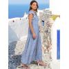 imageANRABESS Womens Summer Casual Maxi Dress V Neck Ruffle Sleeve Long Dresses Fashion Flowy Tiered Boho Beach Vacation SundressFloral Blue