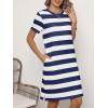 imageANRABESS Womens Summer Casual T Shirt Dresses Short Sleeve Crewneck Striped Mini Shift Dress 2025 Beach Vacation OutfitsNavy Blue Stripe