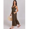 imageANRABESS Womens Summer Sleeveless Maxi Sundress Swing Casual Flowy Tiered Shirts Dress Beach Travel Vacation OutfitsCoffee