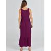 imageANRABESS Womens Summer Sleeveless Maxi Sundress Swing Casual Flowy Tiered Shirts Dress Beach Travel Vacation OutfitsPurple