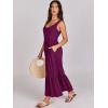 imageANRABESS Womens Summer Sleeveless Maxi Sundress Swing Casual Flowy Tiered Shirts Dress Beach Travel Vacation OutfitsPurple