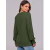 imageANRABESS Long Sleeve Shirts for Women Fall Fashion 2025 Dressy Casual Blouses Trendy Pleated Tunic Tops OutfitsArmy Green