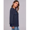 imageANRABESS Long Sleeve Shirts for Women Fall Fashion 2025 Dressy Casual Blouses Trendy Pleated Tunic Tops OutfitsDark Blue