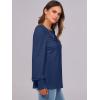 imageANRABESS Long Sleeve Shirts for Women Fall Fashion 2025 Dressy Casual Blouses Trendy Pleated Tunic Tops OutfitsNavy Blue