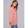 imageANRABESS Long Sleeve Shirts for Women Fall Fashion 2025 Dressy Casual Blouses Trendy Pleated Tunic Tops OutfitsPink